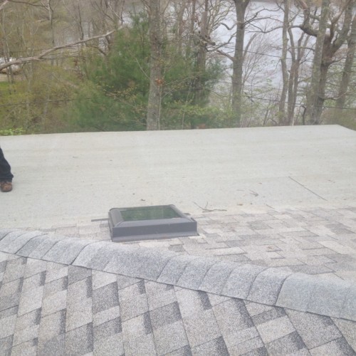 Roof skylight installation, plymouth, massachusetts